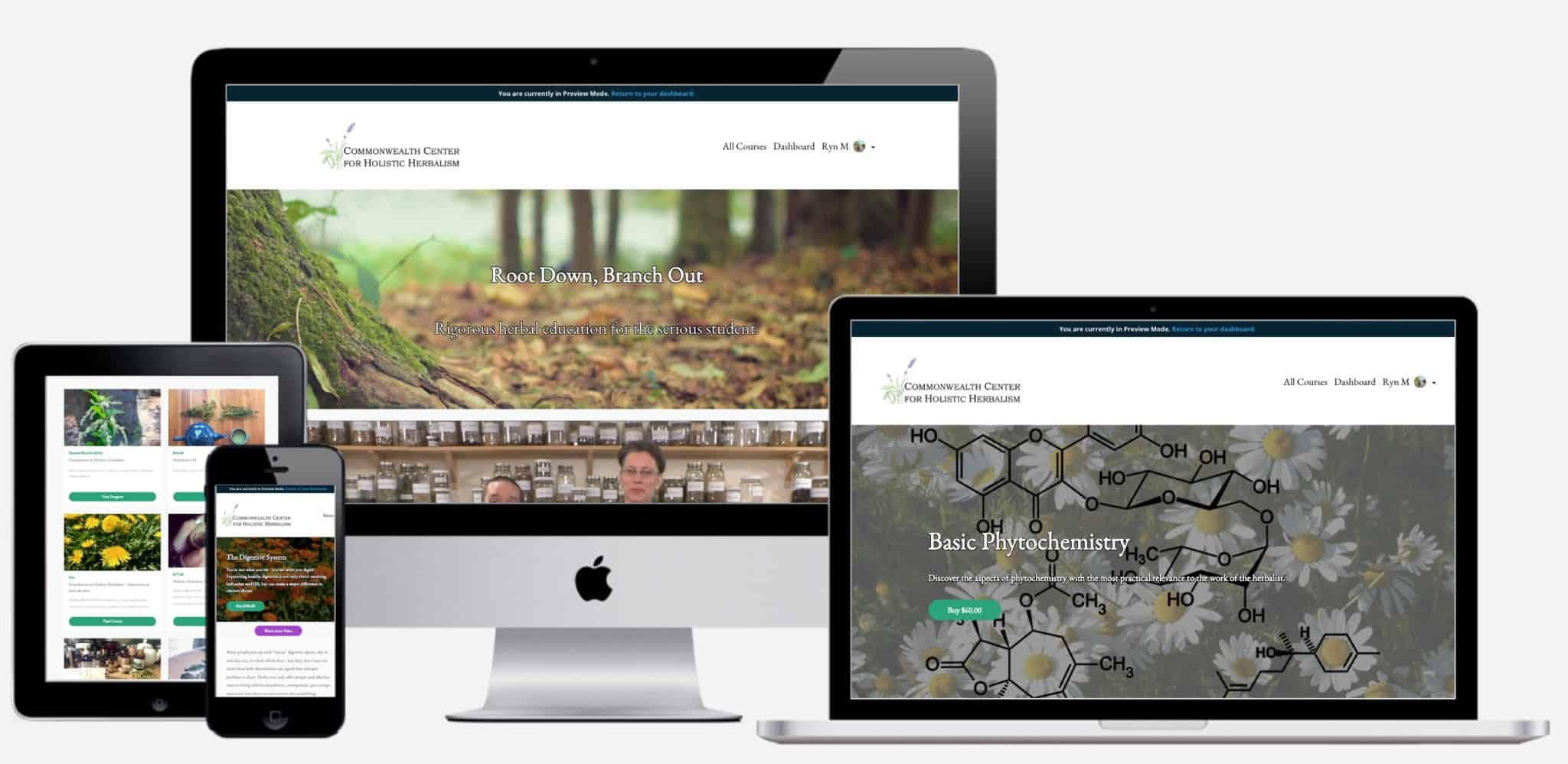 Download Online Mockup Commonwealth · CommonWealth Center for Holistic Herbalism